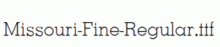 Missouri-Fine-Regular.ttf