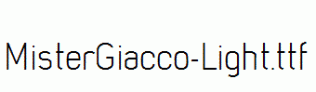 MisterGiacco-Light.ttf