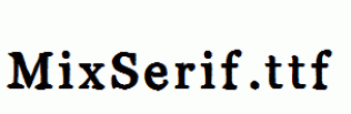 MixSerif.ttf