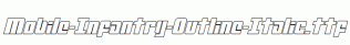Mobile-Infantry-Outline-Italic.ttf