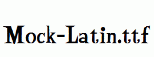 Mock-Latin.ttf
