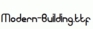 Modern-Building.ttf