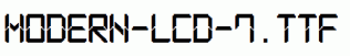 Modern-LCD-7.ttf