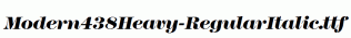 Modern438Heavy-RegularItalic.ttf