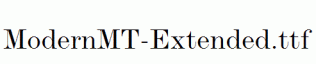 ModernMT-Extended.ttf