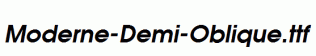 Moderne-Demi-Oblique.ttf