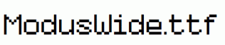 ModusWide.ttf