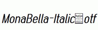 MonaBella-Italic.otf