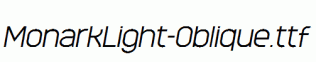 MonarkLight-Oblique.ttf