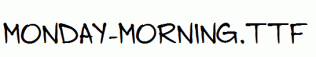 Monday-Morning.ttf