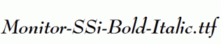 Monitor-SSi-Bold-Italic.ttf