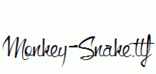 Monkey-Snake.ttf