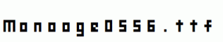 Monooge0556.ttf