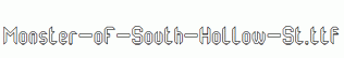 Monster-oF-South-Hollow-St.ttf