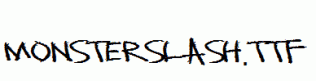 MonsterSlash.ttf