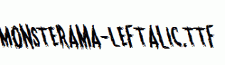 Monsterama-Leftalic.ttf