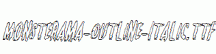 Monsterama-Outline-Italic.ttf