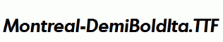 Montreal-DemiBoldIta.ttf