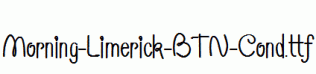 Morning-Limerick-BTN-Cond.ttf
