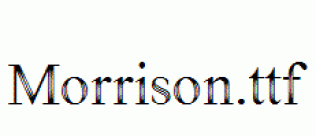 Morrison.ttf