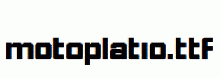 Motoplatio.ttf