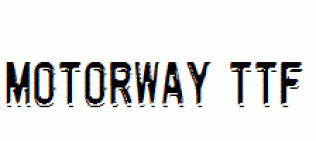 Motorway.ttf