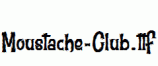 Moustache-Club.ttf