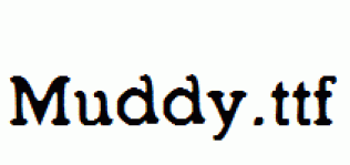 Muddy.ttf