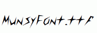 MunsyFont.ttf