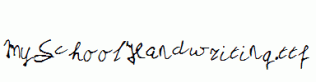 MySchoolHandwriting.ttf