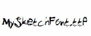 MySketchFont.ttf