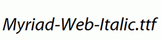Myriad-Web-Italic.ttf