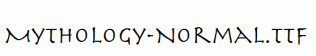 Mythology-Normal.ttf