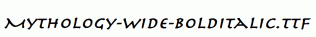 Mythology-Wide-BoldItalic.ttf