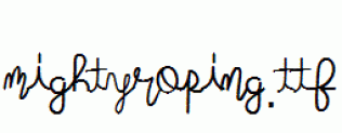 mightyroping.ttf