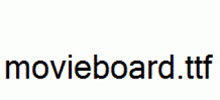 movieboard.ttf