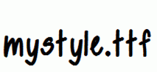mystyle.ttf