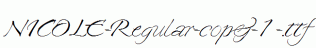 NICOLE-Regular-copy-1-.ttf