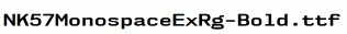NK57MonospaceExRg-Bold.ttf