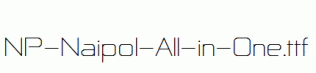 NP-Naipol-All-in-One.ttf