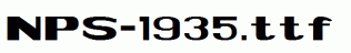 NPS-1935.ttf