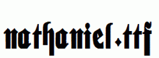 Nathaniel.ttf
