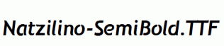 Natzilino-SemiBold.ttf