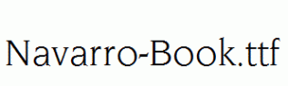 Navarro-Book.ttf