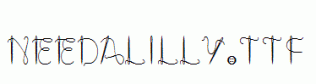NeedALilly.ttf