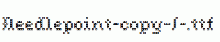 Needlepoint-copy-1-.ttf