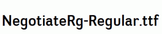 NegotiateRg-Regular.ttf