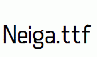 Neiga.ttf