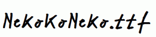 NekoKoNeko.ttf