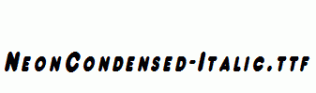 NeonCondensed-Italic.ttf